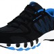 Delcord-Mens-Running-Shoes-Walking-Footwear-UK-Size-9-Black-Blue-0