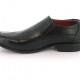 New-MensGents-Black-Leather-Slip-On-Formal-Shoes-Wider-Fitting-BlackRed-Lining-UK-SIZE-10-0-1