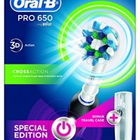 Oral-B-Pro-650-CrossAction-Electric-Rechargeable-Toothbrush-Powered-by-Braun-Black-Packaging-may-vary-0
