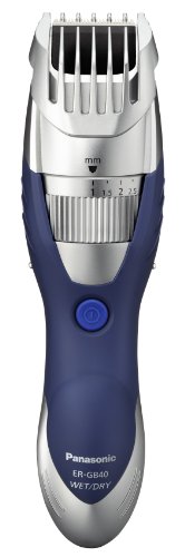 Panasonic-ER-GB40-Hair-and-Beard-Trimmer-WetDry-with-19-Adjustable-Settings-Stainless-0