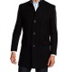 Selected-Homme-Mens-New-Mosto-Long-Sleeve-Coat-Black-Large-0