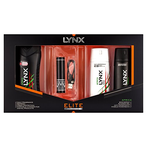 Lynx Africa Powerbank Gift Set Male Grooming
