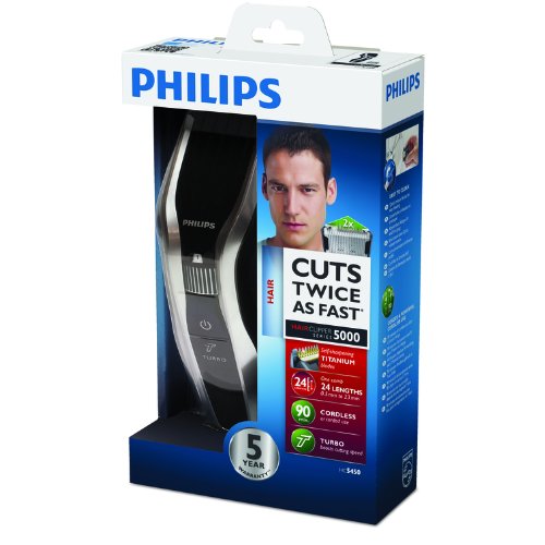 Philips Series 5000 Hair Clipper HC5450/83 with DualCut Technology